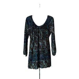 Susan Lawrence Baby Doll Long Sleeve Woman's Size Large Y2K